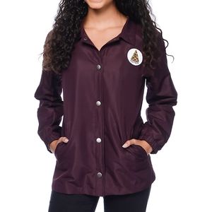JV by Jac Vanek Inari Pizza Coaches Jacket blackberry